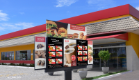 ASJ Restaurant Digital signage banner