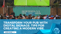 Transform Your Pub with Digital Signage banner